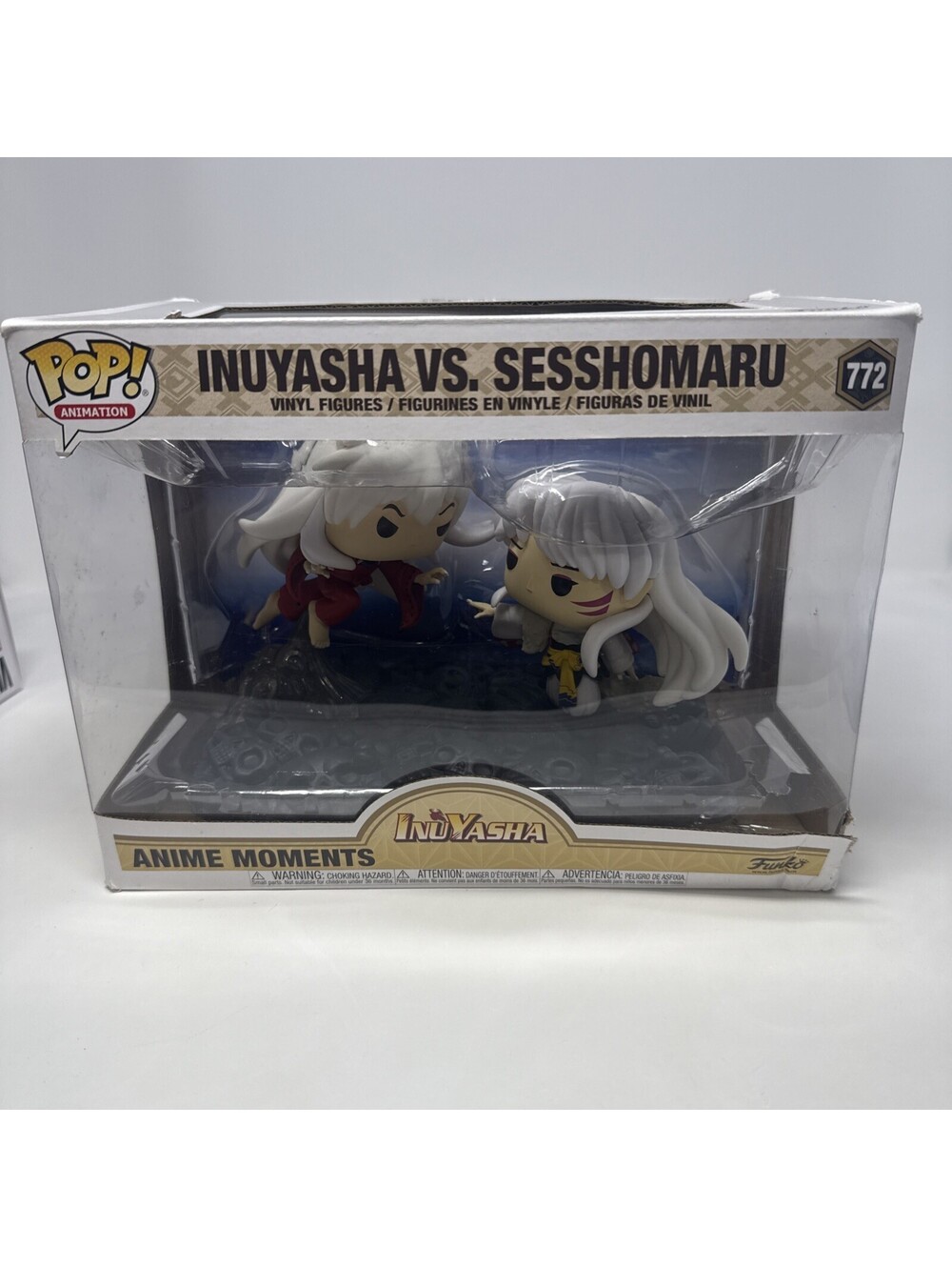 Funko Pop! Inuyasha & Sesshomaru Anime Moments #772 Vinyl Figure Set